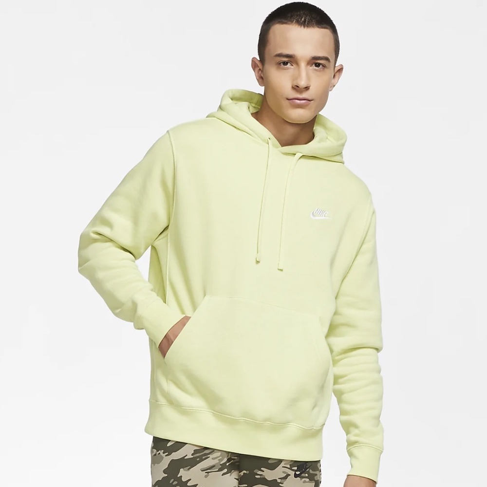 Nike Men's Neon Hoodie - Brand New With Tags